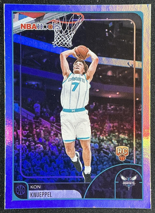 KON KNUEPPEL 2025-26 TOPPS HOOPS #67 RAINBOW FOIL RC HORNETS