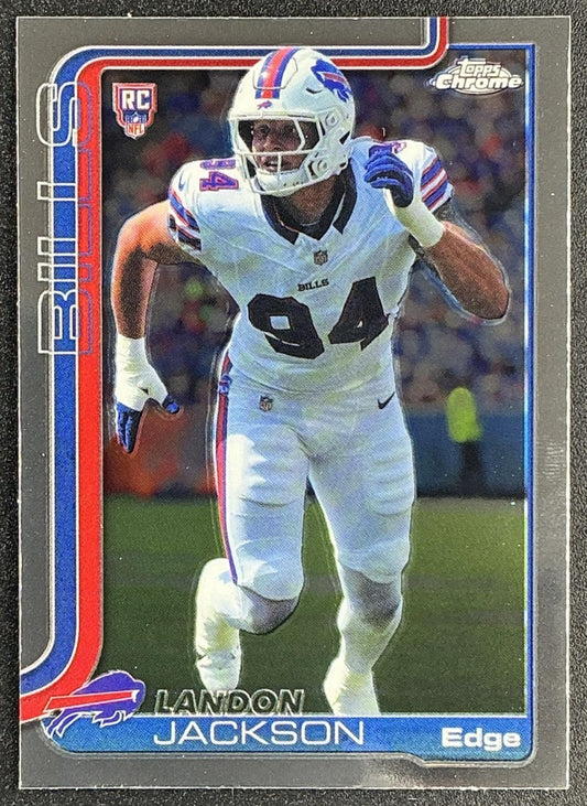 LANDON JACKSON 2025 TOPPS CHROME #358 ROOKIE RC BILLS