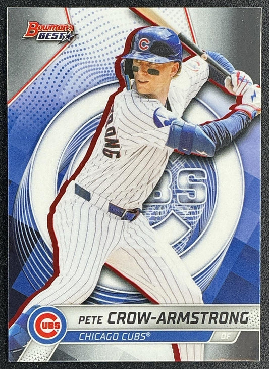 PETE CROW-ARMSTRONG 2025 BOWMAN'S BEST #35 CUBS
