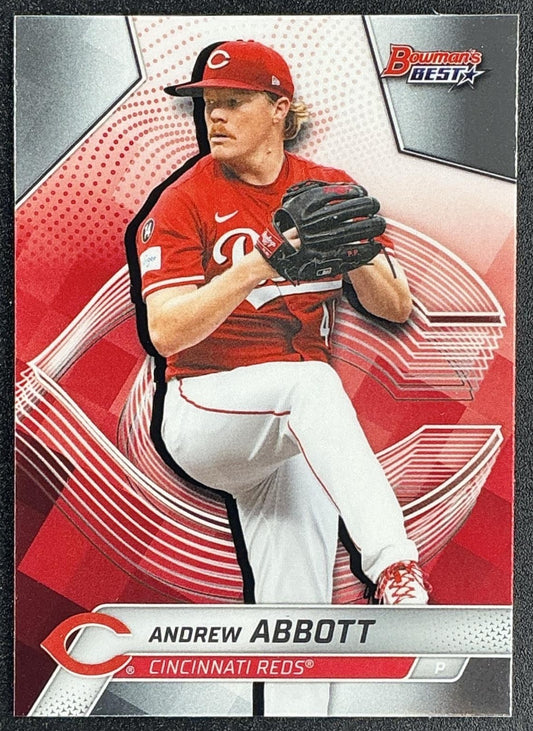 ANDREW ABBOTT 2025 BOWMAN'S BEST #25 REDS