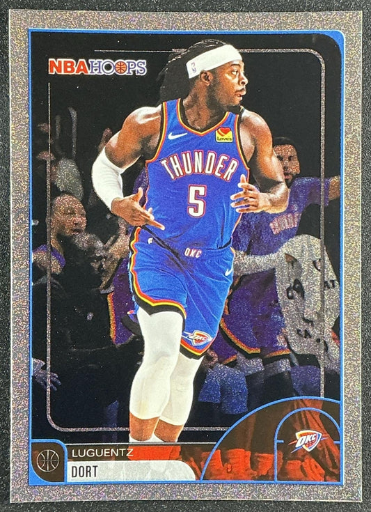 LUGUENTZ DORT 2025-26 TOPPS HOOPS #202 PIXEL BURST THUNDER