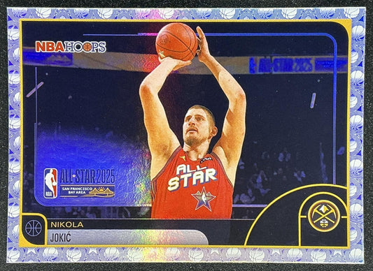 NIKOLA JOKIC 2025-26 TOPPS HOOPS #290 ALL-STAR NUGGETS