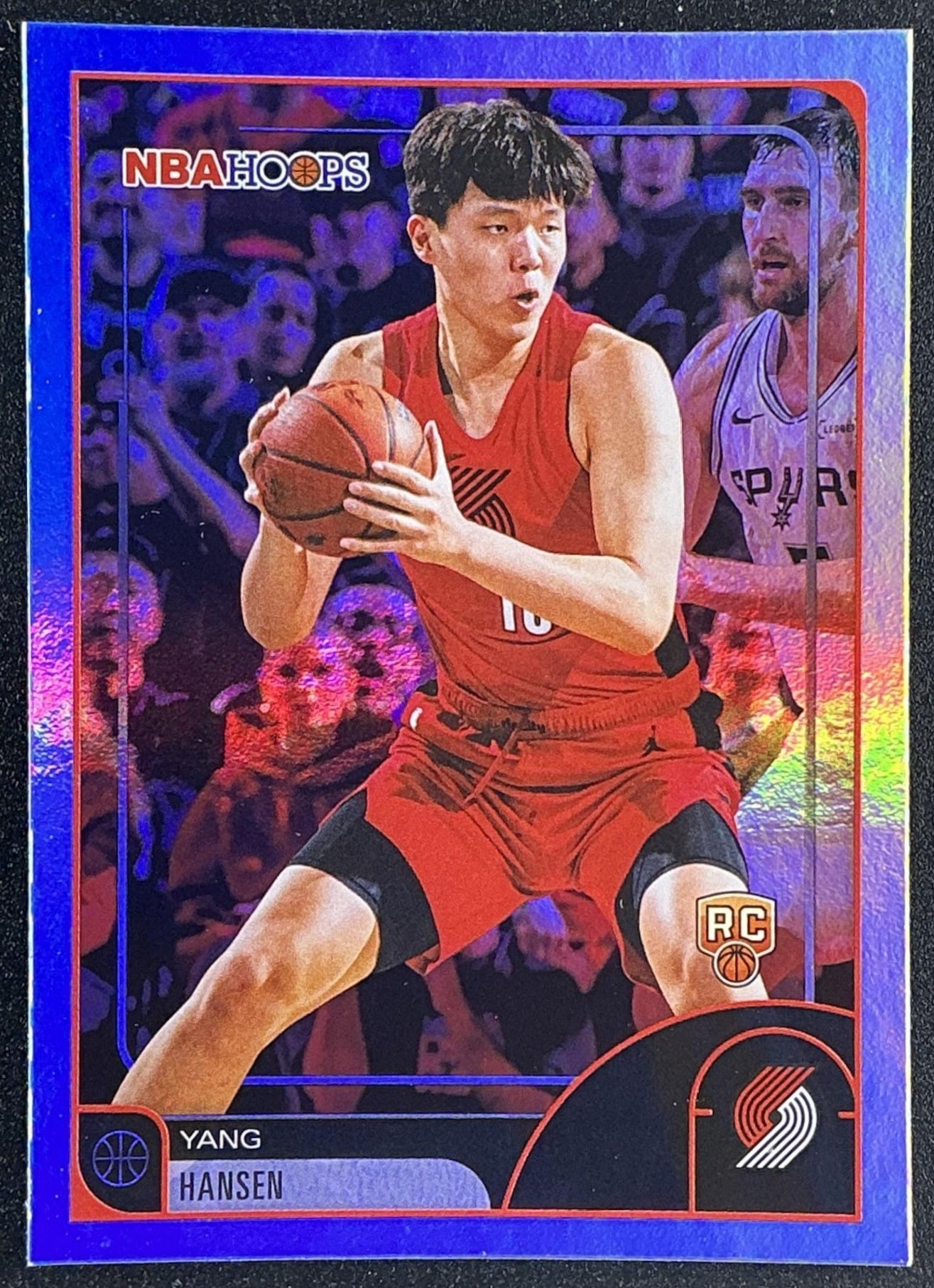 YANG HANSEN 2025-26 TOPPS HOOPS #6 RC TRAIL BLAZERS