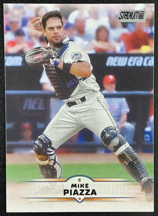 MIKE PIAZZA 2025 TOPPS STADIUM CLUB #156 METS