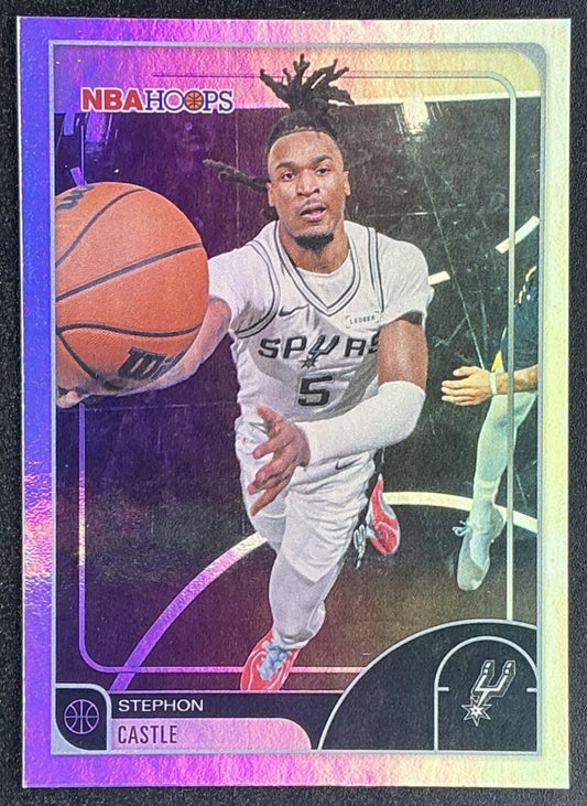 STEPHON CASTLE 2025-26 TOPPS HOOPS #47 SPURS