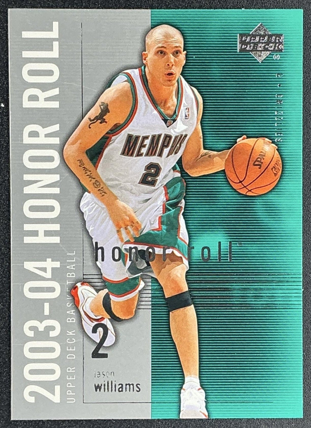 JASON WILLIAMS 2003-04 UPPER DECK HONOR ROLL #40 GRIZZLIES