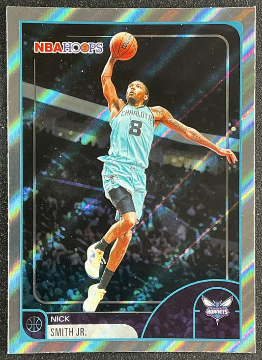 NICK SMITH JR. 2025-26 TOPPS HOOPS #131 LIGHT BURST HORNETS