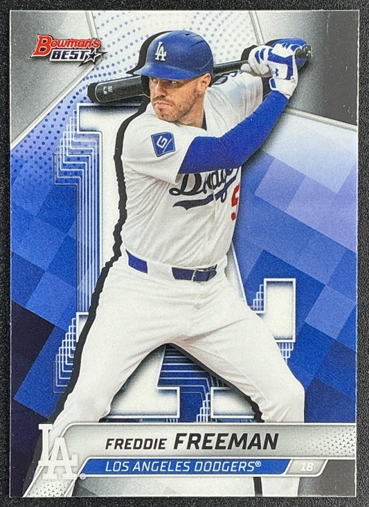 FREDDIE FREEMAN 2025 BOWMAN'S BEST #52 DODGERS