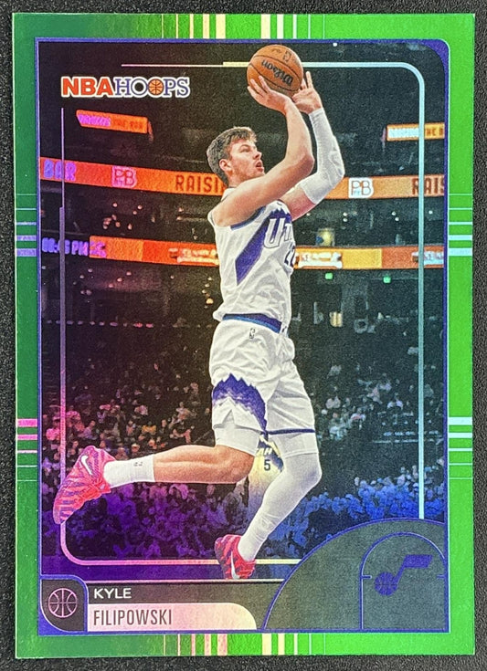 KYLE FILIPOWSKI 2025-26 TOPPS HOOPS #179 GREEN JAZZ