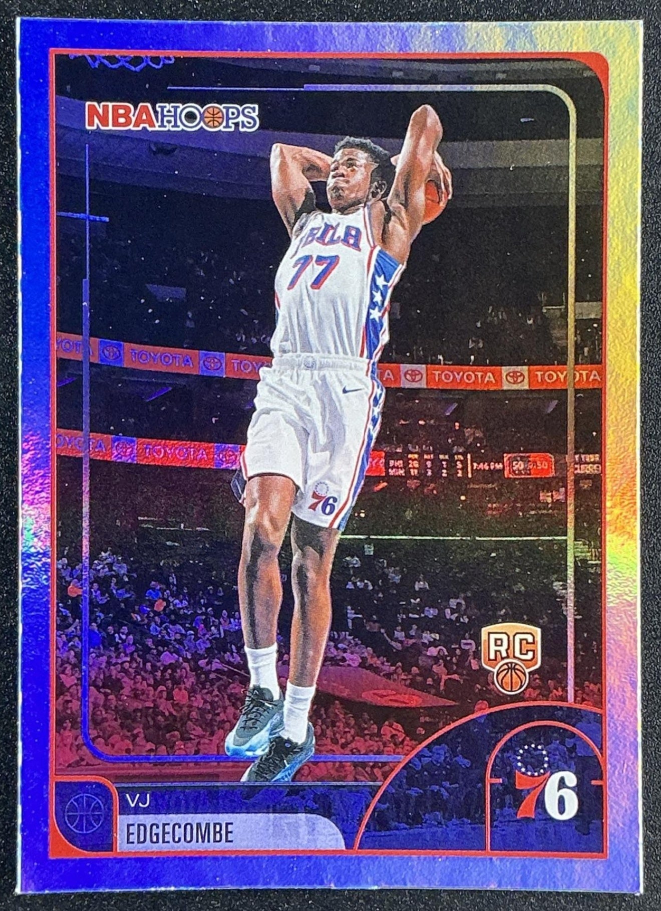 VJ EDGECOMBE 2025-26 TOPPS HOOPS #244 RC 76ERS