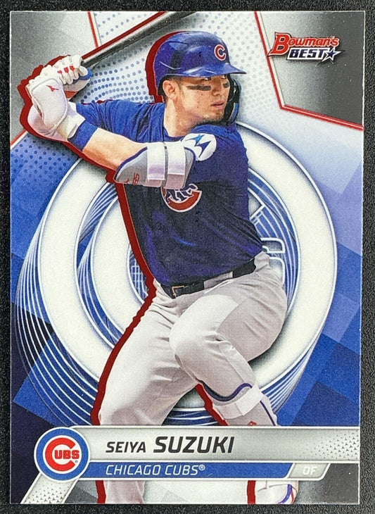 SEIYA SUZUKI 2025 BOWMAN'S BEST #43 CUBS