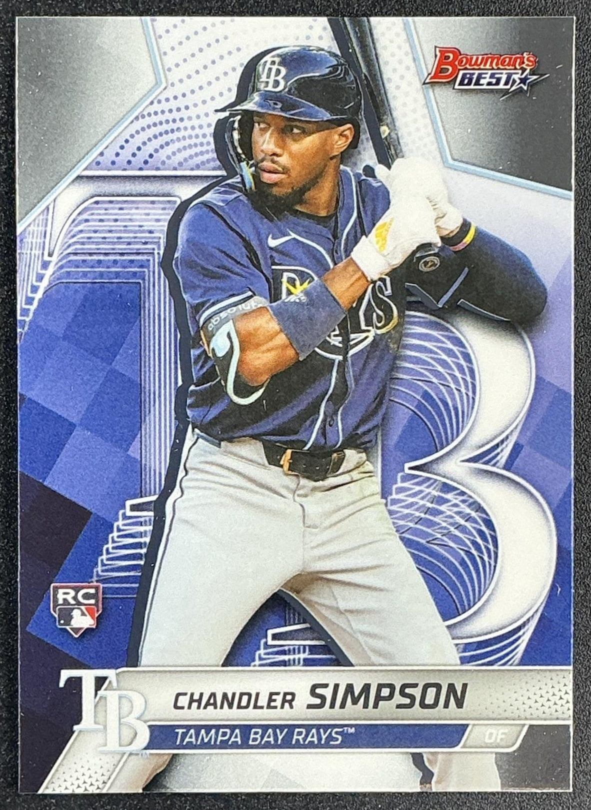 CHANDLER SIMPSON 2025 BOWMAN'S BEST #66 RC RAYS