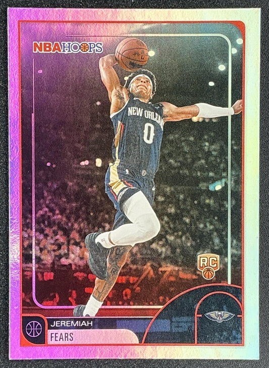 JEREMIAH FEARS 2025-26 TOPPS HOOPS #48 RC PELICANS