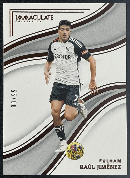 RAUL JIMENEZ 2023-24 PANINI IMMACULATE COLLECTION #174 55/60 FULHAM