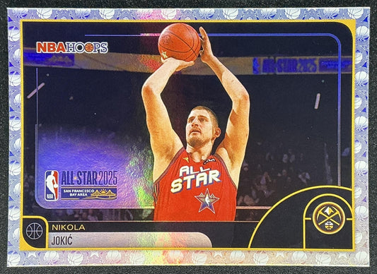 NIKOLA JOKIC 2025-26 TOPPS HOOPS #290 ALL-STAR NUGGETS