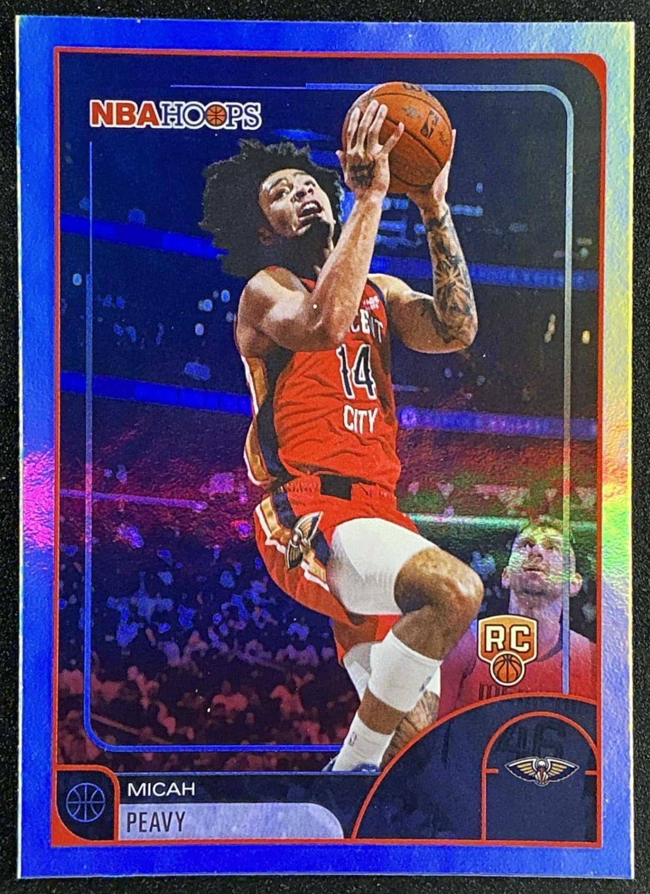 MICAH PEAVY 2025-26 TOPPS HOOPS #229 RC PELICANS