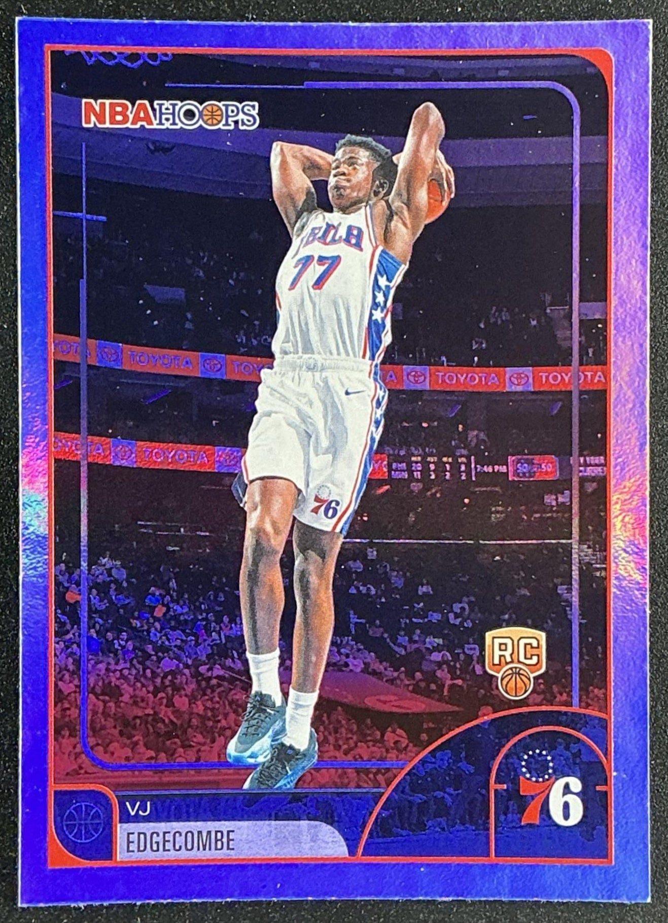 VJ EDGECOMBE 2025-26 TOPPS HOOPS #244 RC 76ERS