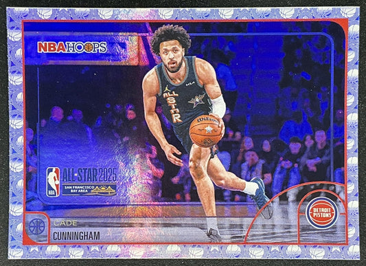 CADE CUNNINGHAM 2025-26 TOPPS HOOPS #282 ALL-STAR PISTONS