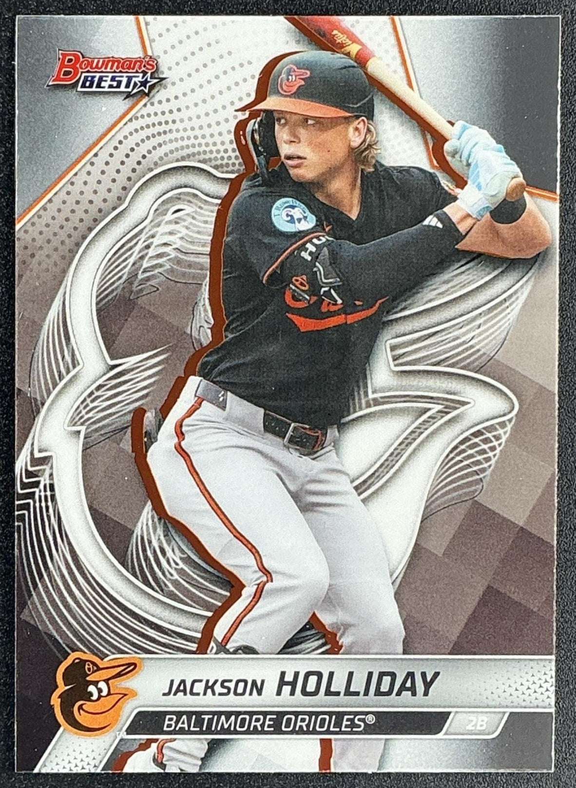 JACKSON HOLLIDAY 2025 BOWMAN'S BEST #32 ORIOLES