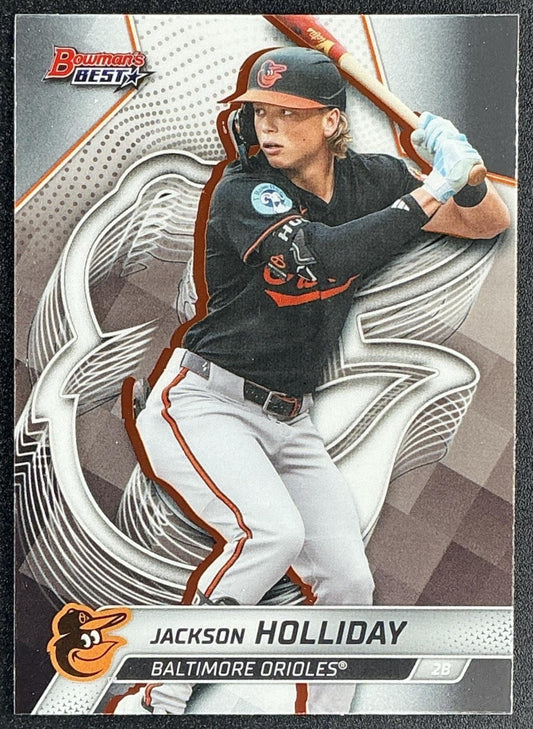 JACKSON HOLLIDAY 2025 BOWMAN'S BEST #32 ORIOLES