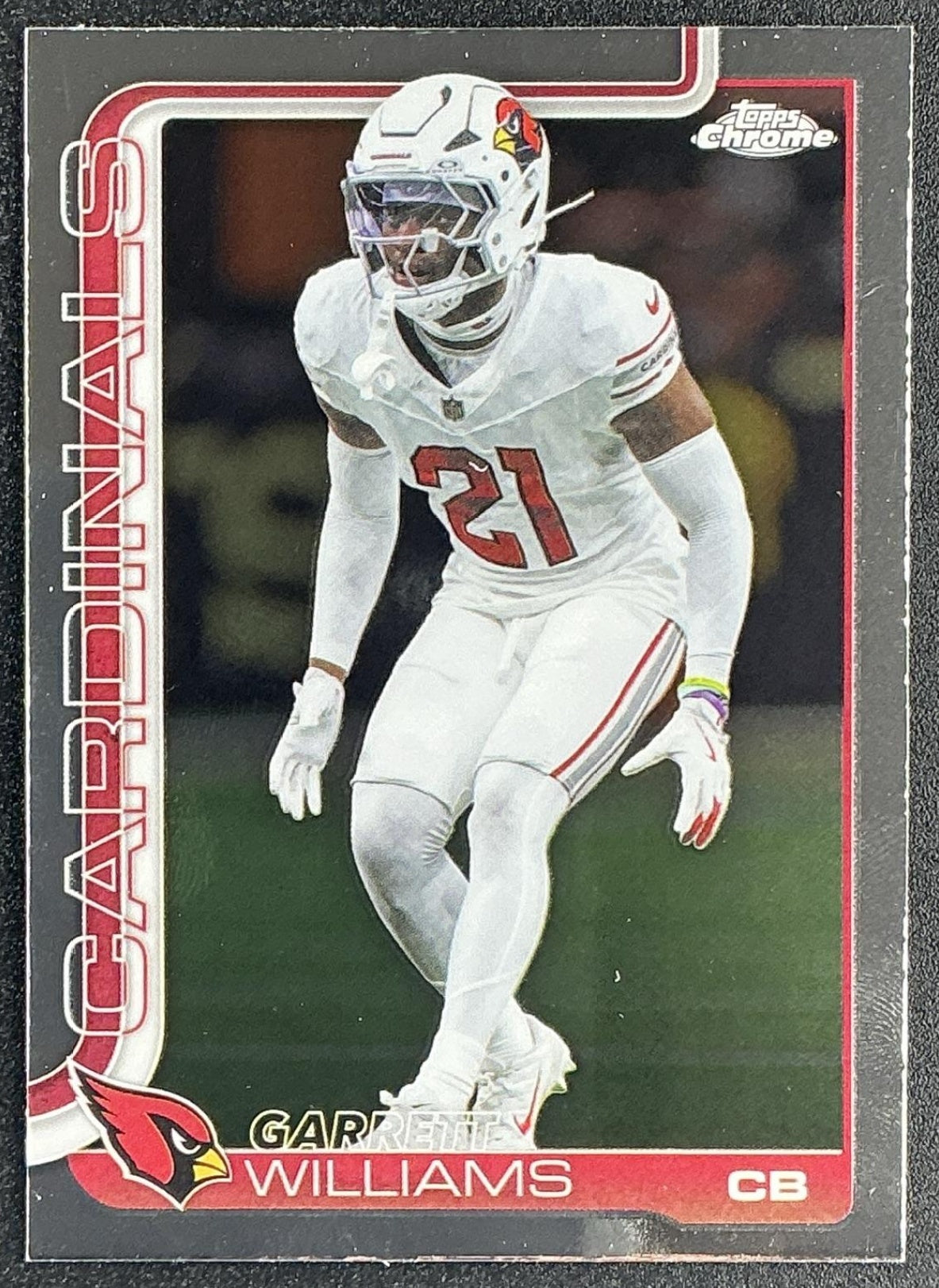 GARRETT WILLIAMS 2025 TOPPS CHROME #6 CARDINALS