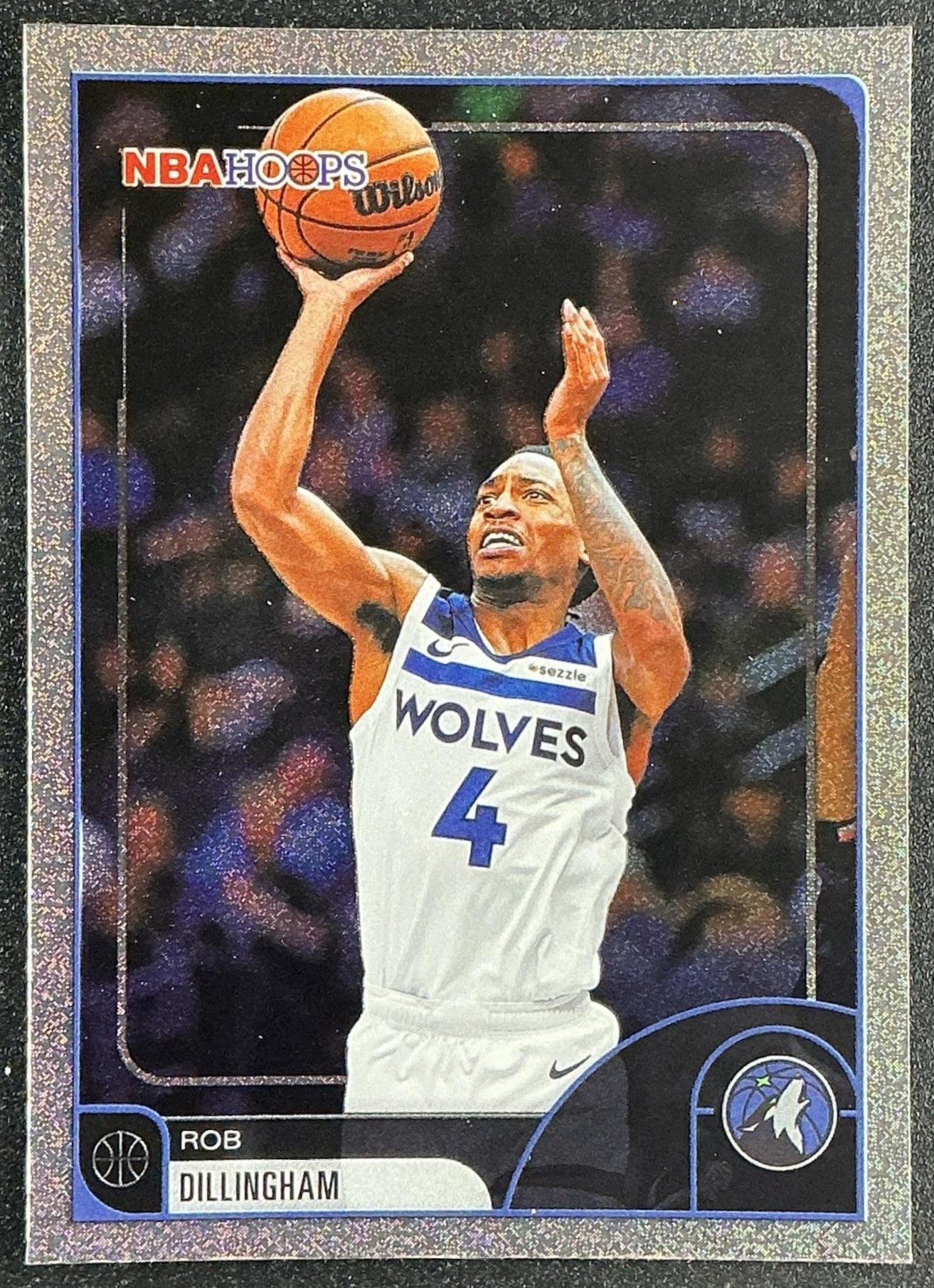 ROB DILLINGHAM 2025-26 TOPPS HOOPS #160 PIXEL BURST TIMBERWOLVES