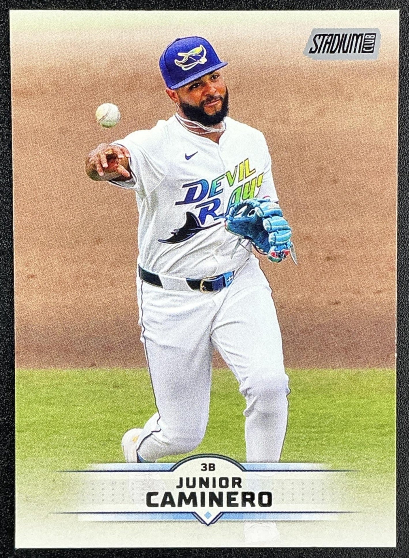JUNIOR CAMINERO 2025 TOPPS STADIUM CLUB #146 RAYS