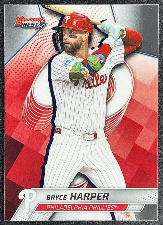 BRYCE HARPER 2025 BOWMAN'S BEST #65 PHILLIES