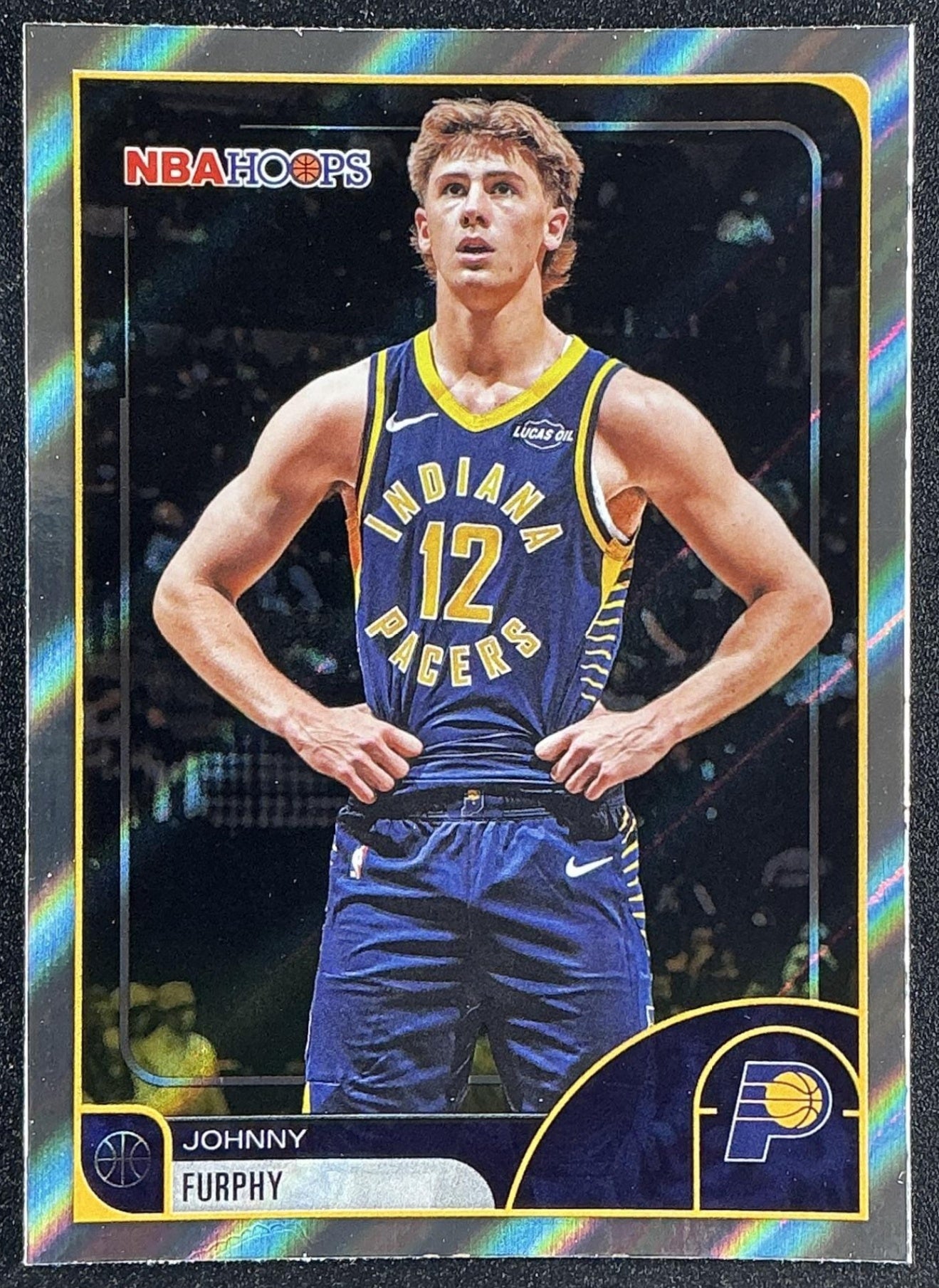 JOHNNY FURPHY 2025-26 TOPPS HOOPS #209 LIGHT BURST PACERS