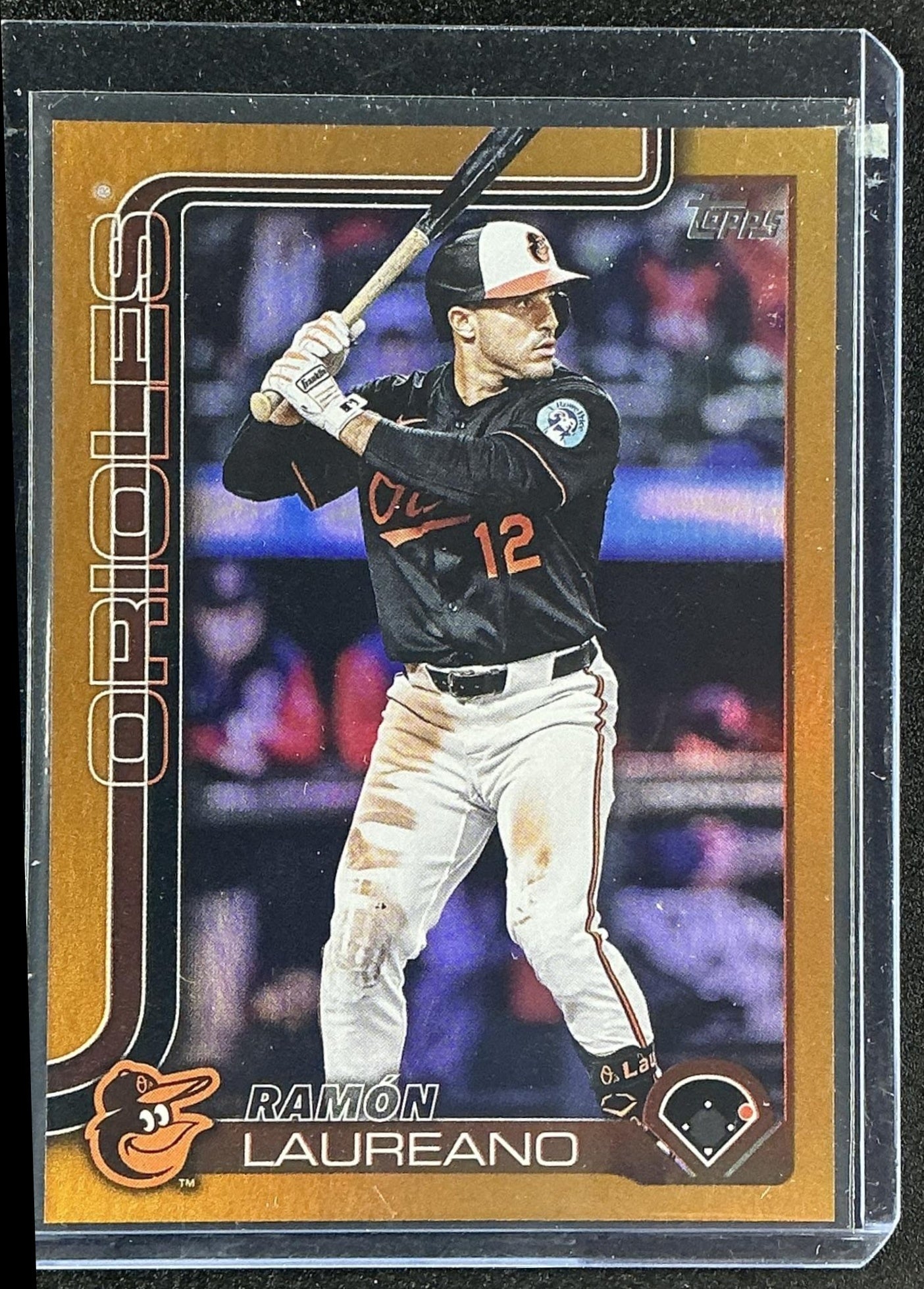 RAMON LAUREANO 2025 TOPPS UPDATE #US171 GOLD RAINBOW FOIL 17/50 ORIOLES
