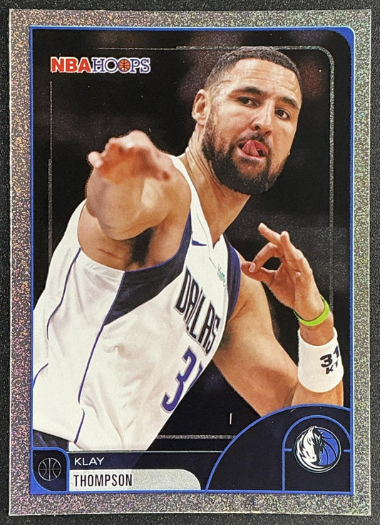 KLAY THOMPSON 2025-26 TOPPS HOOPS #104 PIXEL BURST MAVERICKS