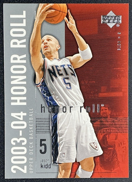 JASON KIDD 2003-04 UPPER DECK HONOR ROLL #53 NETS