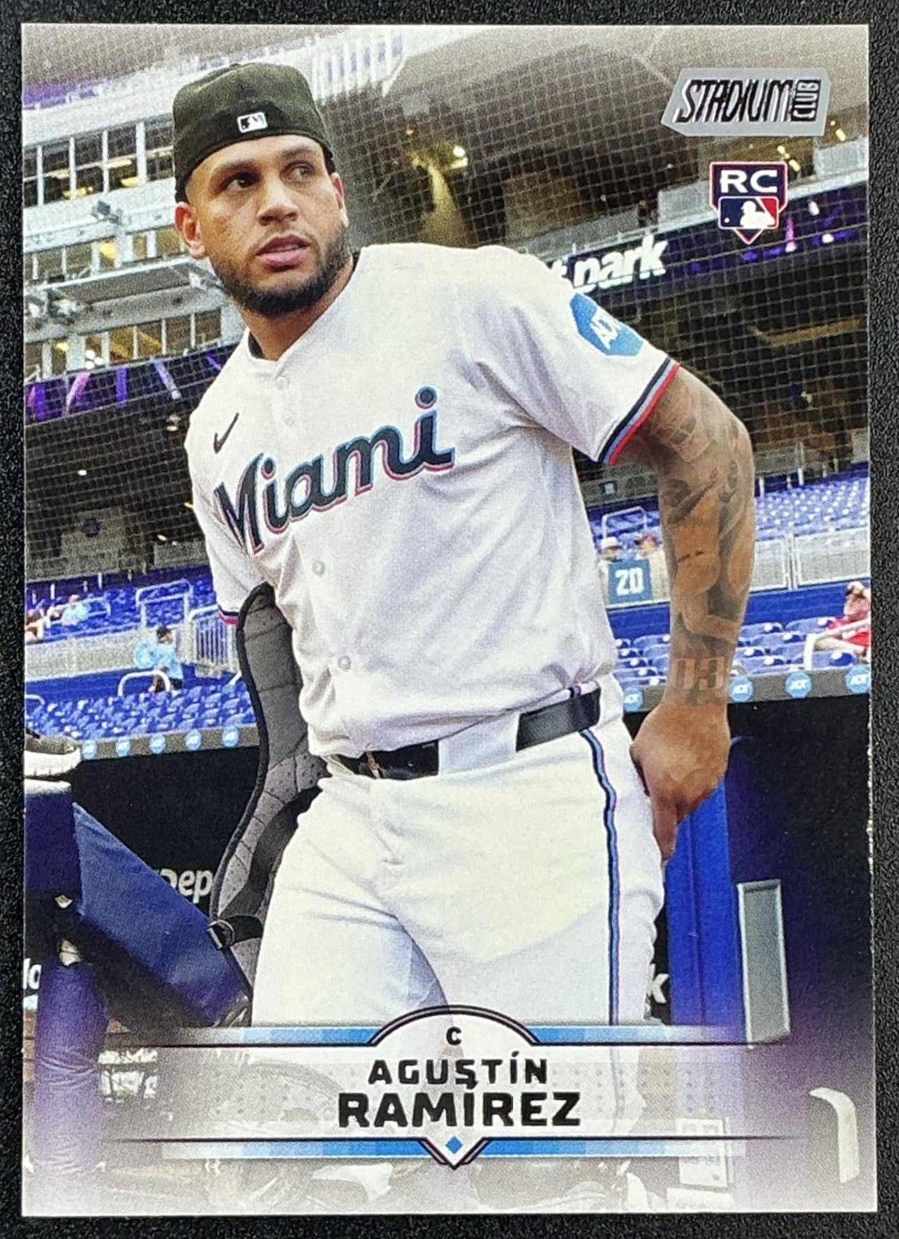 AGUSTIN RAMIREZ 2025 TOPPS STADIUM CLUB #108 RC MARLINS
