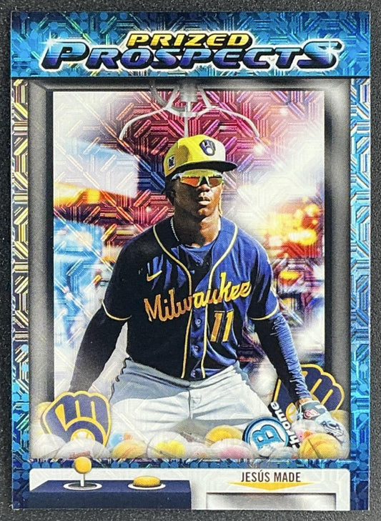 2025 Bowman Draft Jesus Made #PP-16 Chrome Prized Prospects Mojo Refractor