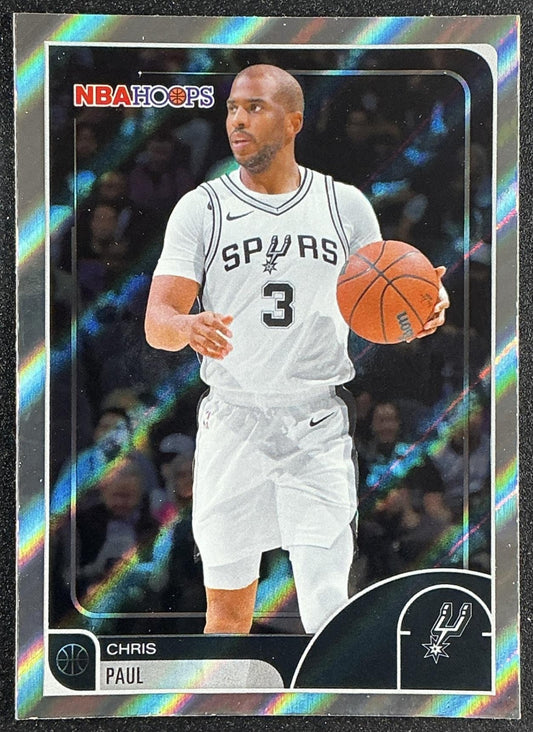 CHRIS PAUL 2025-26 TOPPS HOOPS #247 LIGHT BURST SPURS