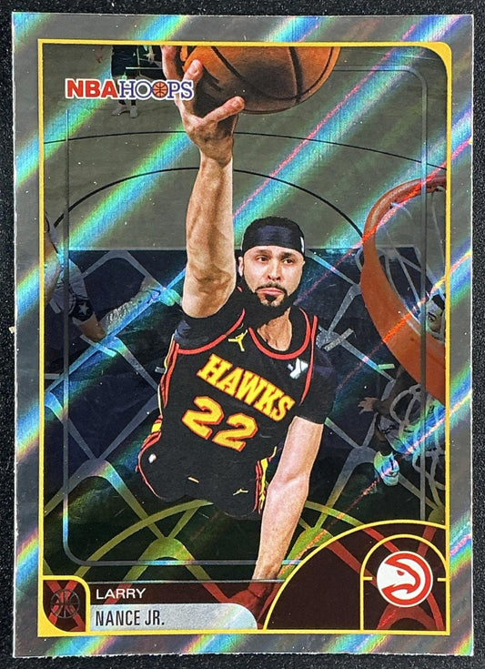 LARRY NANCE JR. 2025-26 TOPPS HOOPS #44 LIGHT BURST HAWKS