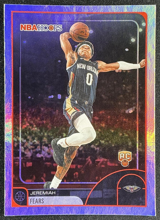 JEREMIAH FEARS 2025-26 TOPPS HOOPS #48 RC PELICANS