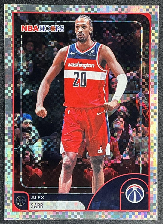 ALEX SARR 2025-26 TOPPS HOOPS #58 LIGHT BURST WIZARDS