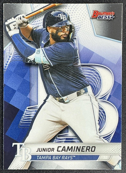 JUNIOR CAMINERO 2025 BOWMAN'S BEST #53 RAYS