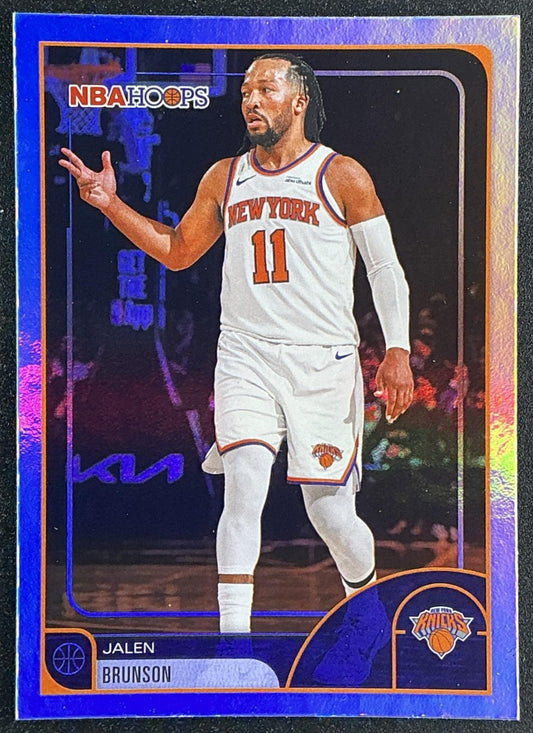 JALEN BRUNSON 2025-26 TOPPS HOOPS #190 KNICKS