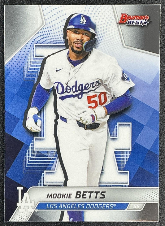 MOOKIE BETTS 2025 BOWMAN'S BEST #64 DODGERS