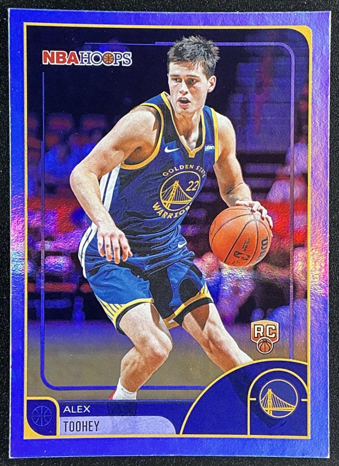 ALEX TOOHEY 2025-26 TOPPS HOOPS #129 RAINBOW FOIL RC WARRIORS