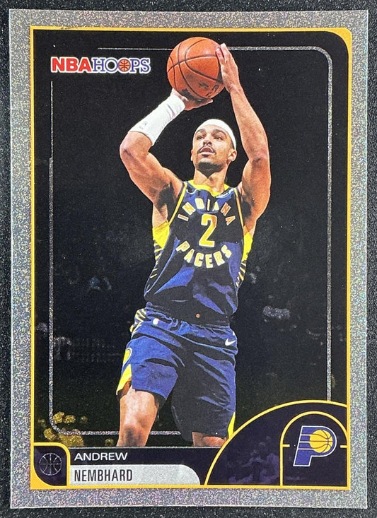 ANDREW NEMBHARD 2025-26 TOPPS HOOPS #51 PIXEL BURST PACERS