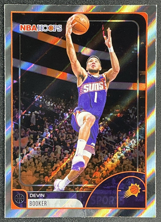 DEVIN BOOKER 2025-26 TOPPS HOOPS #53 LIGHT BURST SUNS