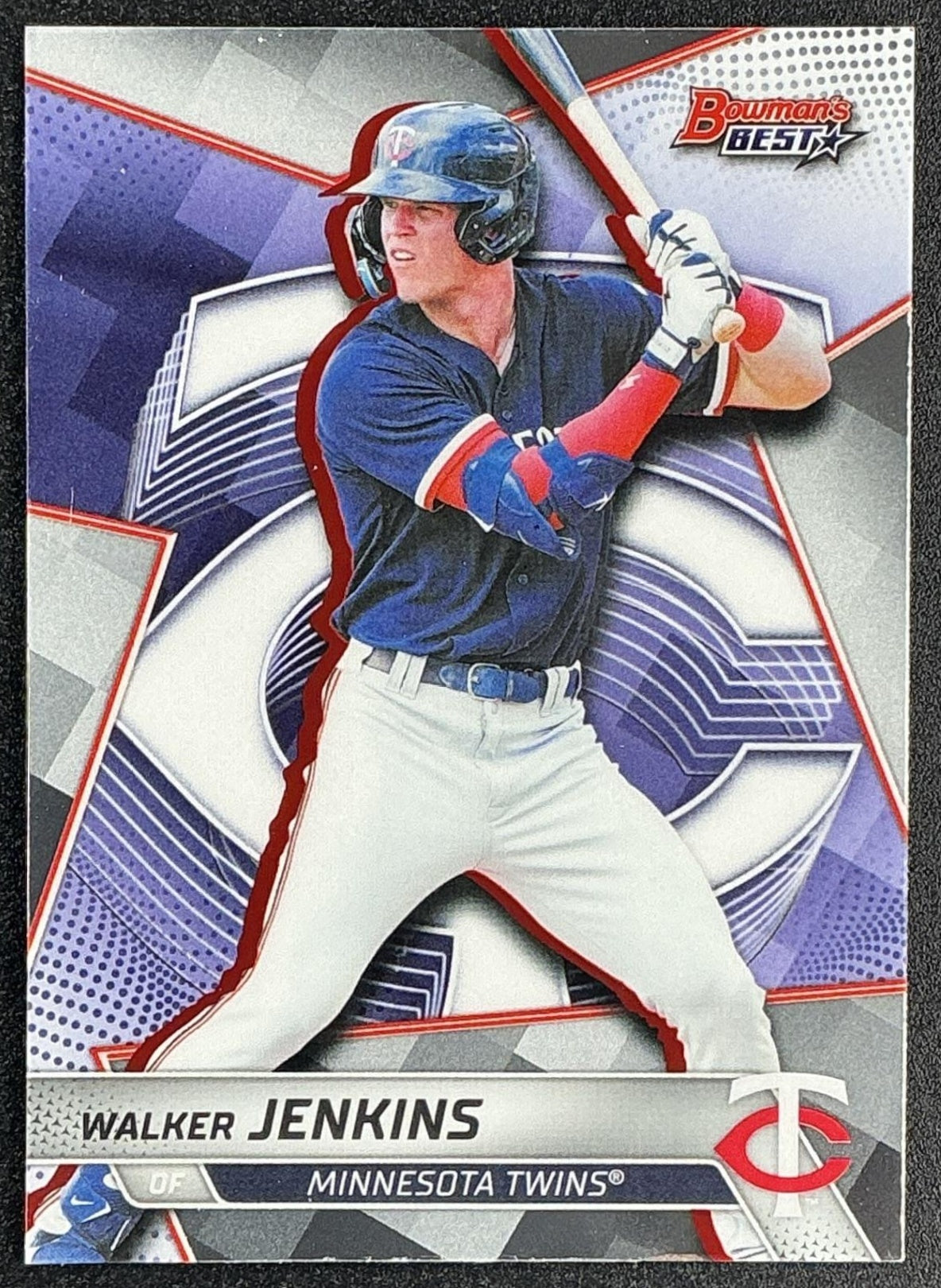 WALKER JENKINS 2025 BOWMAN'S BEST #TP-7 TOP PROSPECTS TWINS