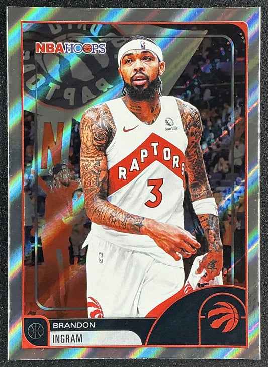 BRANDON INGRAM 2025-26 TOPPS HOOPS #224 LIGHT BURST RAPTORS