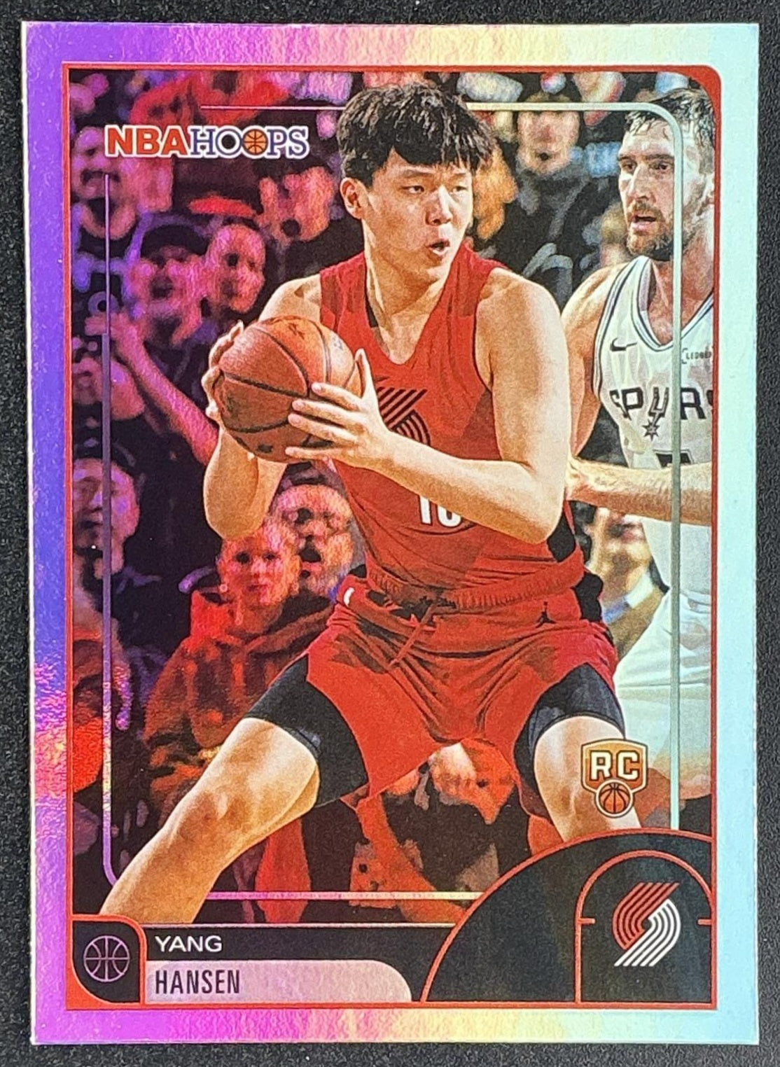 YANG HANSEN 2025-26 TOPPS HOOPS #6 RC TRAIL BLAZERS