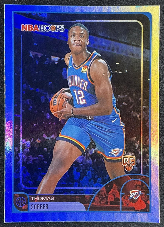 THOMAS SORBER 2025-26 TOPPS HOOPS #88 RC THUNDER