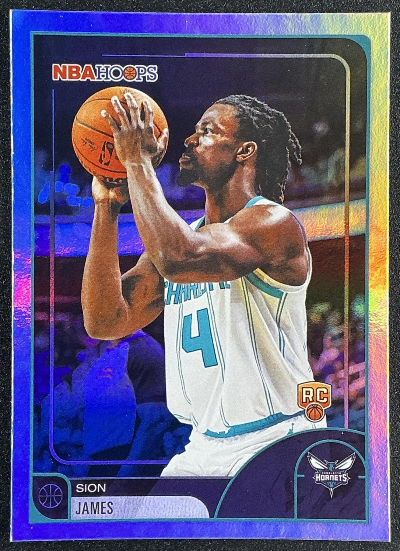 SION JAMES 2025-26 TOPPS HOOPS #151 RC HORNETS