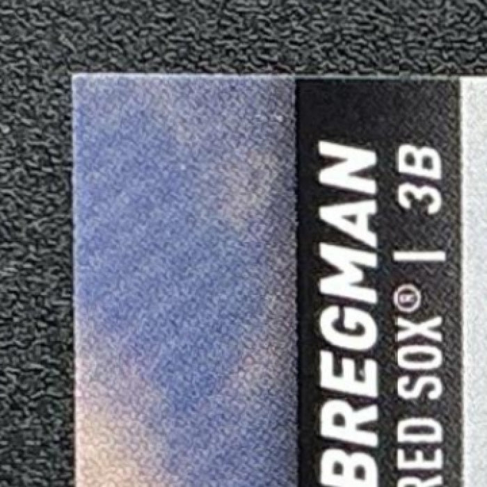 ALEX BREGMAN 2025 TOPPS STADIUM CLUB #10 RED FOIL SOX